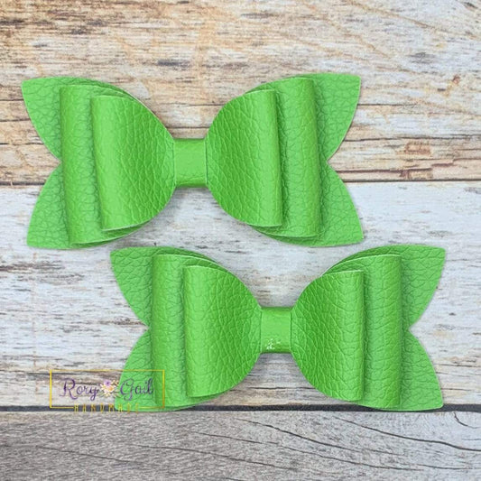 Rory Gail Handmade Green 3” Double Diva Piggies POOL