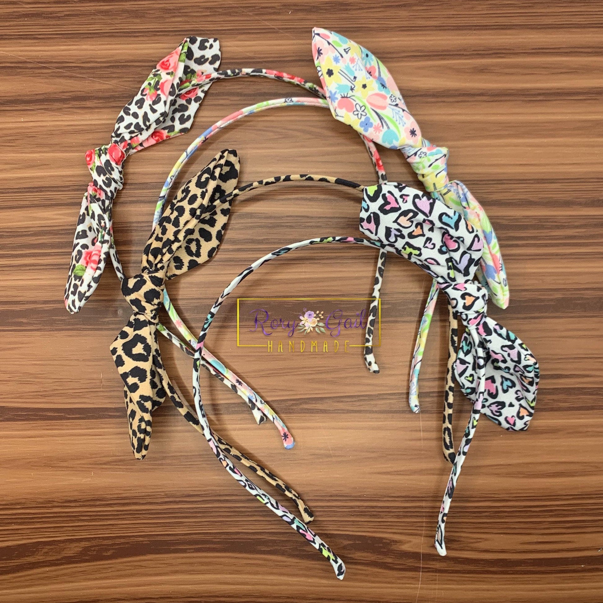 Rory Gail Handmade Headband Knotted Bow Headbands
