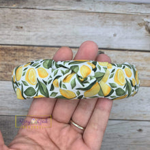 Load image into Gallery viewer, Rory Gail Handmade Headband Lemon Drops Top Knot Headband
