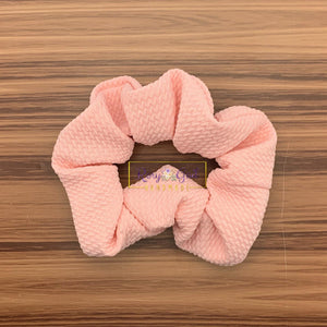 Rory Gail Handmade Scrunchies Baby Pink Scrunchie
