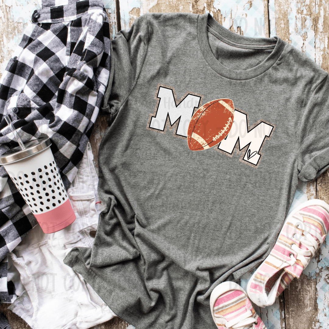 Rory Gail Handmade Shirts & Tops Football Mom Adult