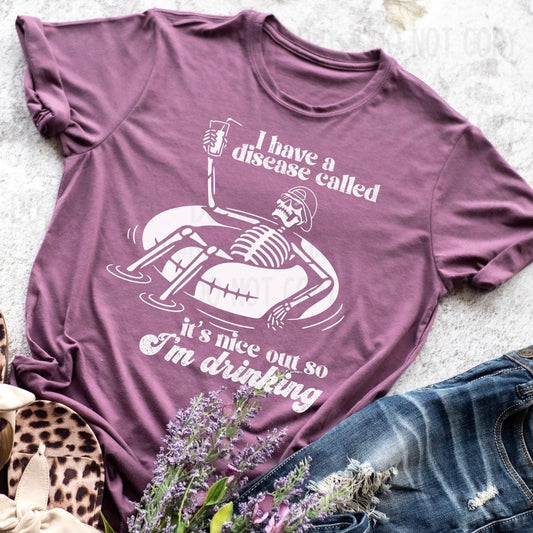 Rory Gail Handmade Shirts & Tops I Have A Disease Adult Tee