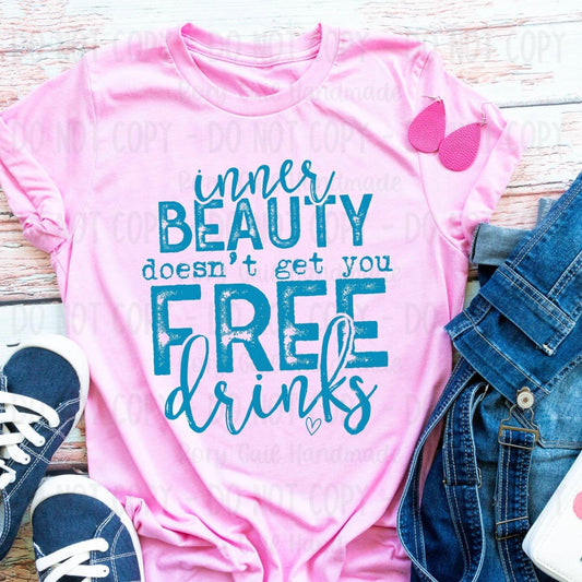 Rory Gail Handmade Shirts & Tops Inner Beauty Adult Tee