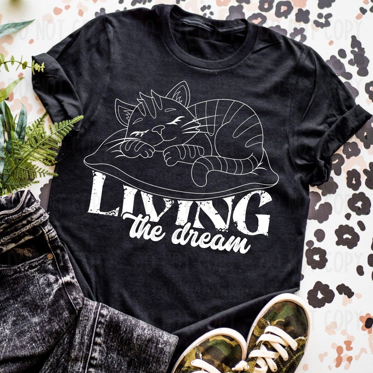Rory Gail Handmade Shirts & Tops Living The Dream Adult Tee