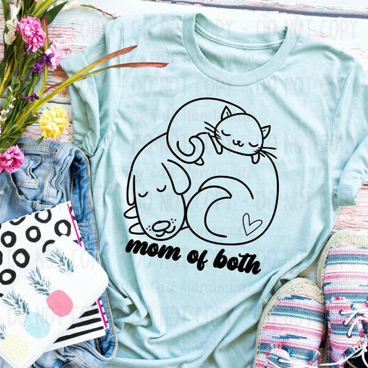 Rory Gail Handmade Shirts & Tops Mom of Both Adult Tee