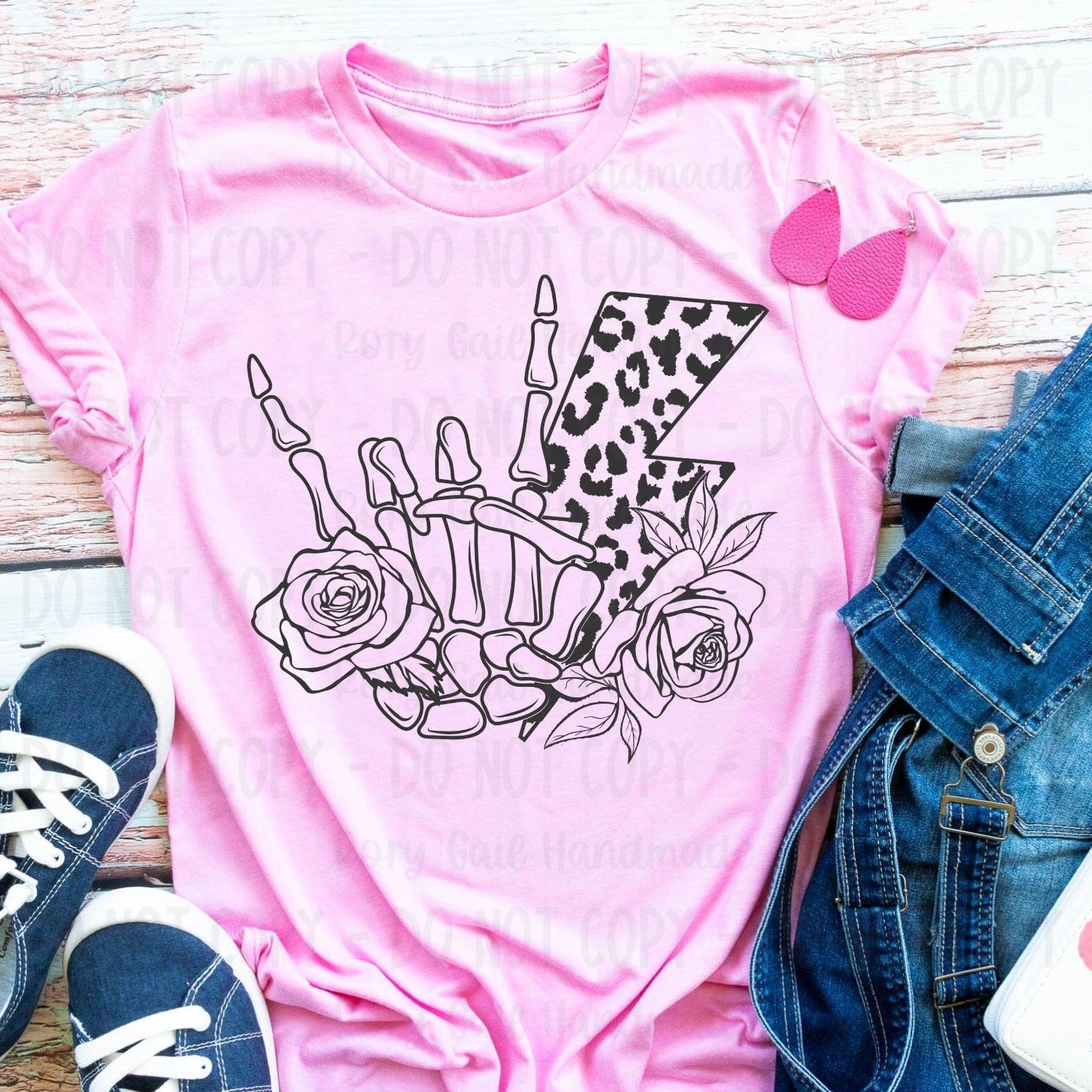 Rory Gail Handmade Shirts & Tops Rocker Adult Tee