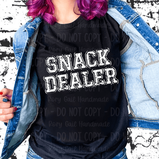 Rory Gail Handmade Shirts & Tops Snack Dealer Adult