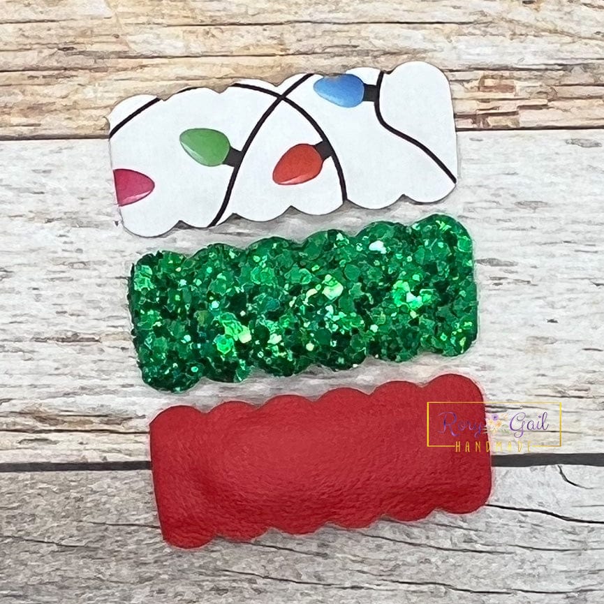 Rory Gail Handmade Snap Clips Christmas Lights 2” Snap Clip Set