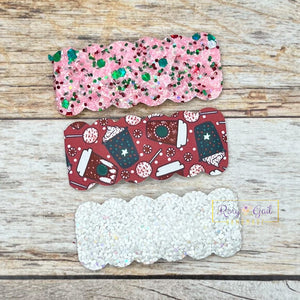 Rory Gail Handmade Snap Clips Fancy Bucks 2” Snap Clip Set