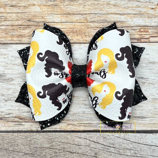 Rory Gail Handmade Squad Goals 3 inch Pinch Bow