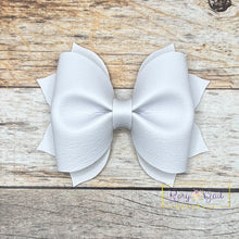 Load image into Gallery viewer, Rory Gail Handmade Whisper Pastel Solids 3.5 inch Pinch Bow
