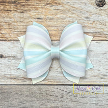 Load image into Gallery viewer, Rory Gail Handmade Whisper Pastel Solids 3.5 inch Pinch Bow
